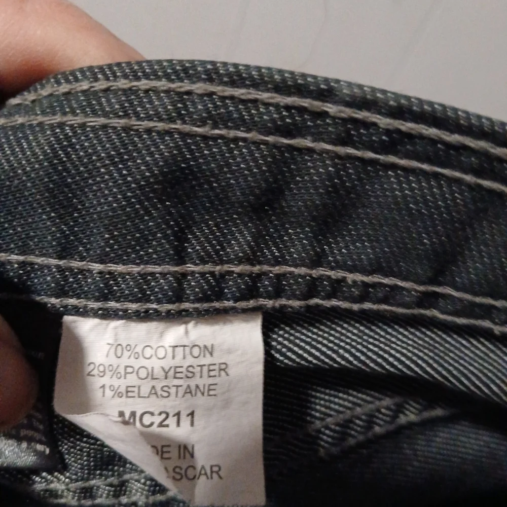 McDonald's black jean pants. Size 41X30 - Picture 9 of 10
